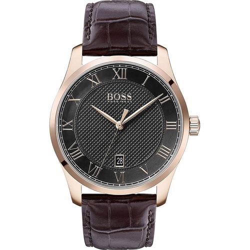 Hugo Boss Watches Classic Date Analog Grey Dial Men's Watch -1513740