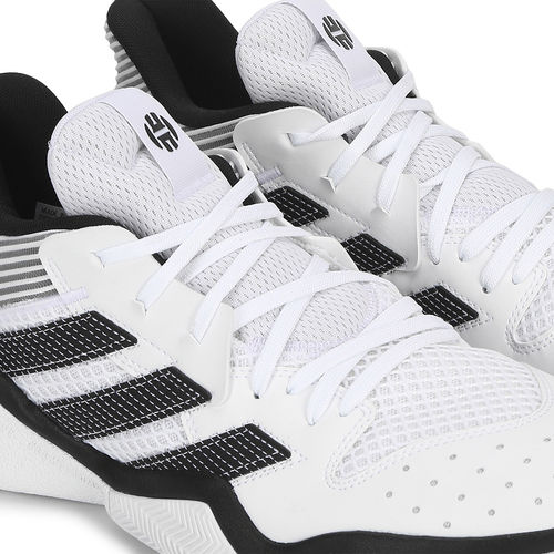adidas Harden Stepback White Basketball Shoes
