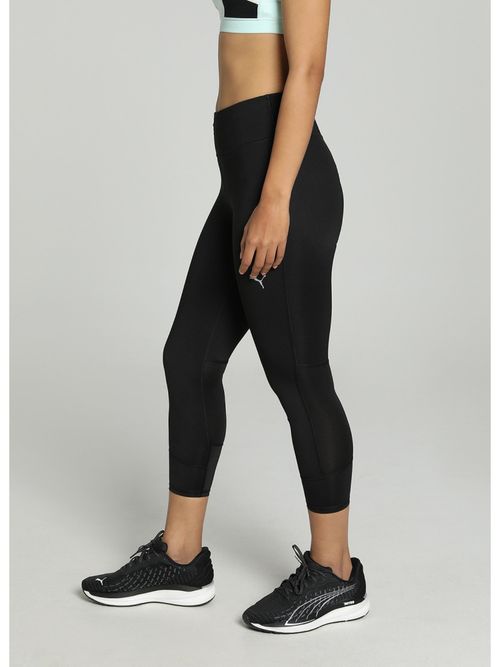 Buy Puma Run Favorite Reg Rise Full Tights In Black