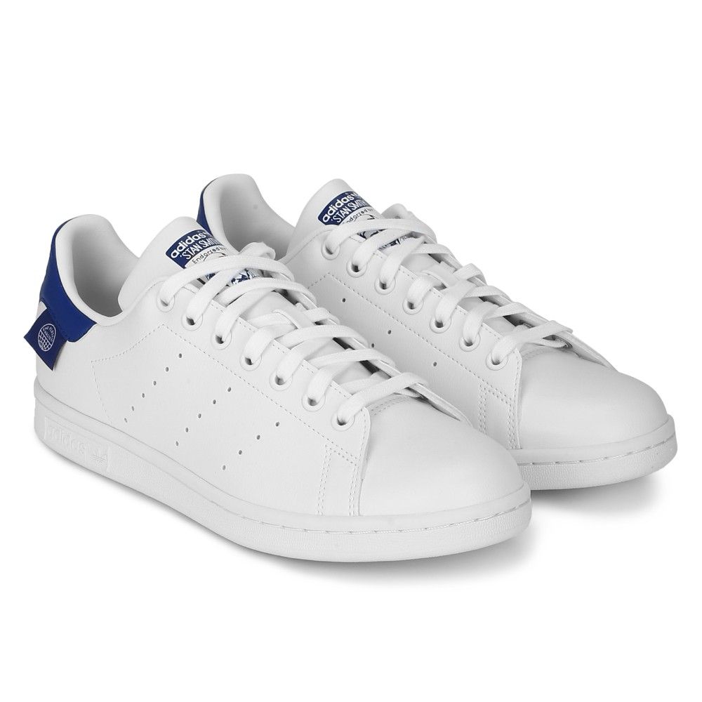 ADIDAS ORIGINALS Stan Smith Millencon rubber-trimmed leather sneakers |  NET-A-PORTER