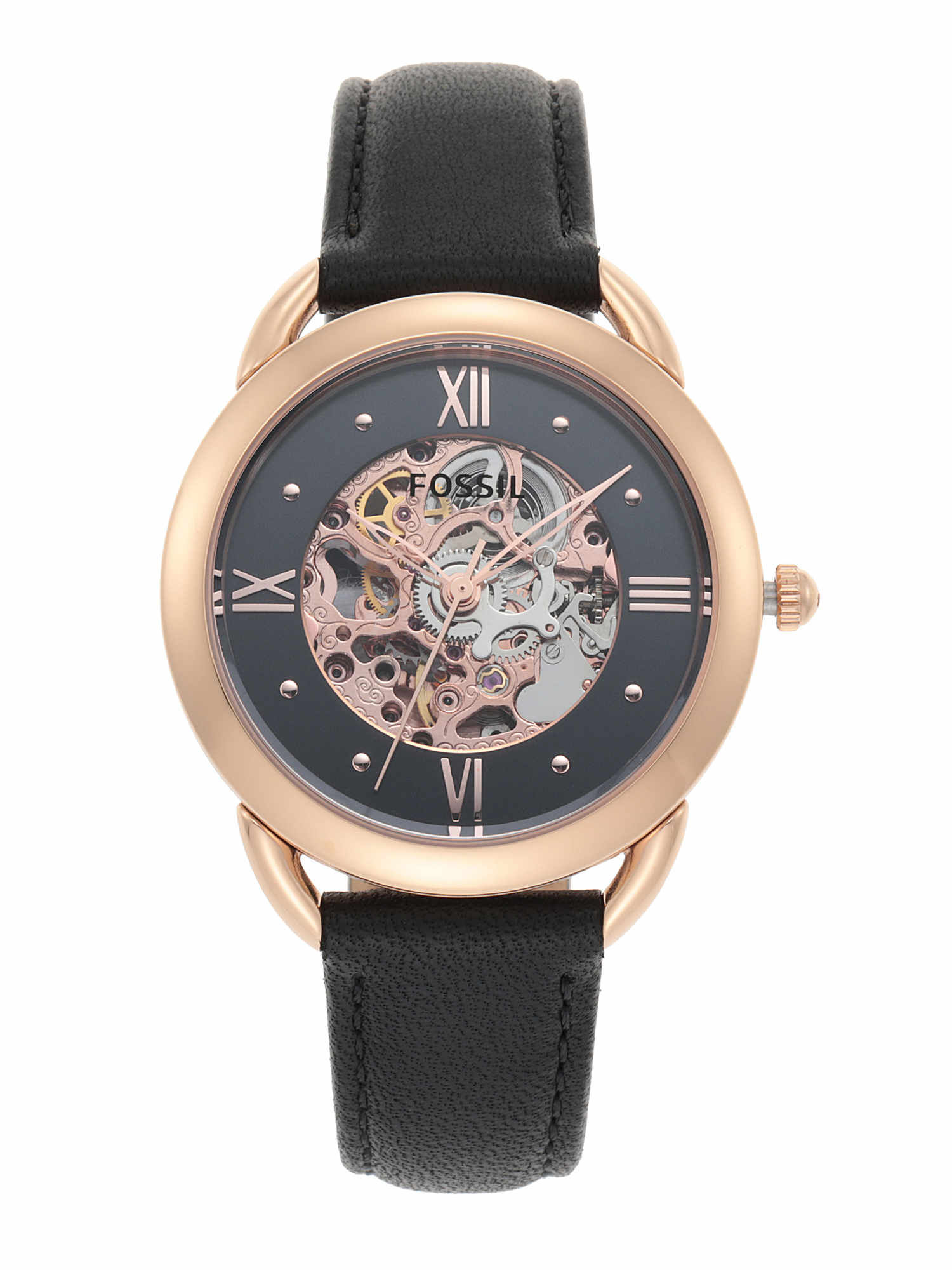 Tailor Three-Hand Multi-Colored Leather Watch
