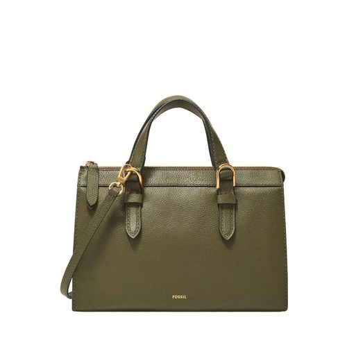 Buy Fossil Tessa Green Medium Satchel Bag Online