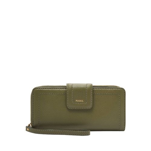 Fossil Madison Green Small Zip Wallet