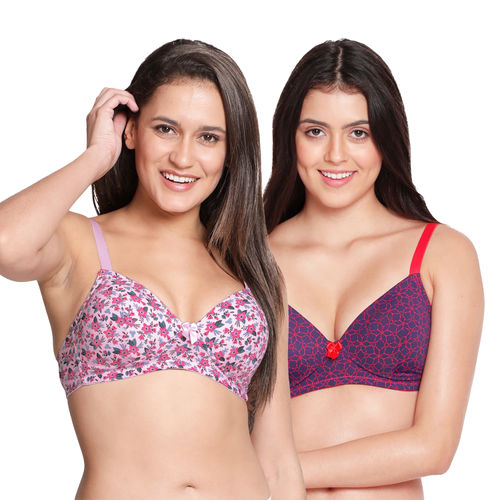 Buy Taabu by Shyaway Everyday Bras - Padded Wirefree Full Coverage - Blue  Online