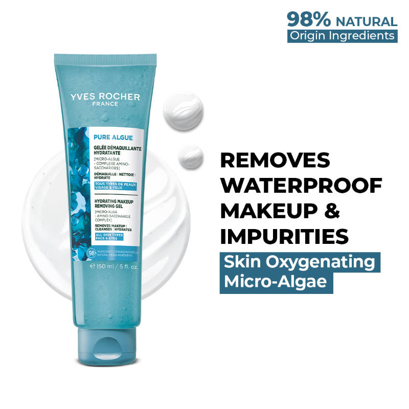 Yves Rocher The 3 In 1 Makeup Removing Marine Jelly