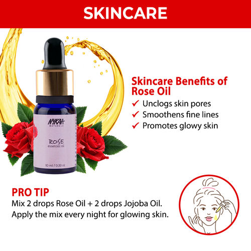 Nykaa Naturals Rose Essential Oil Buy Nykaa Naturals Rose Essential Oil Online At Best Price In India Nykaa