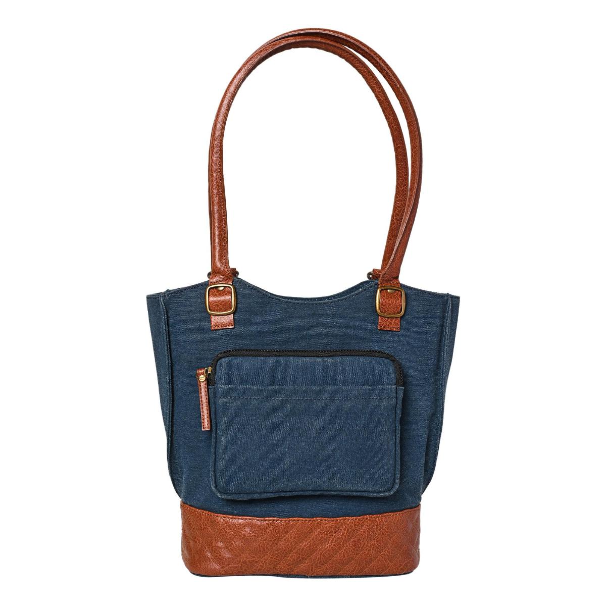 Buy Mona B Womens Denim Two in One Convertible Backpack and Tote