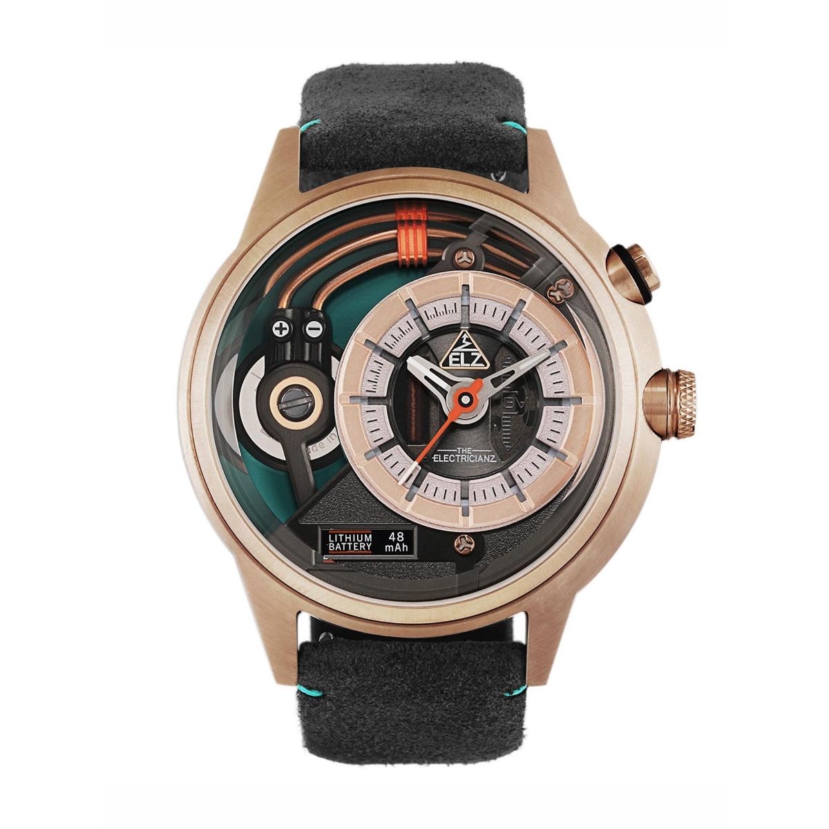 The Electricianz Carbon Z Black | Cool watches, Stylish watches men, Watches  for men