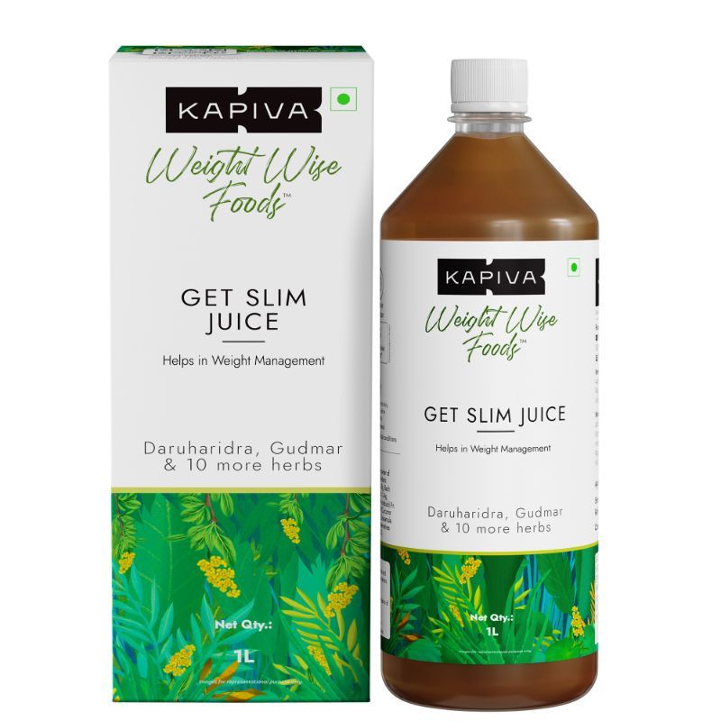 Kapiva Ayurveda Get Slim Juice (Helps Burn Fat Naturally) Goodness