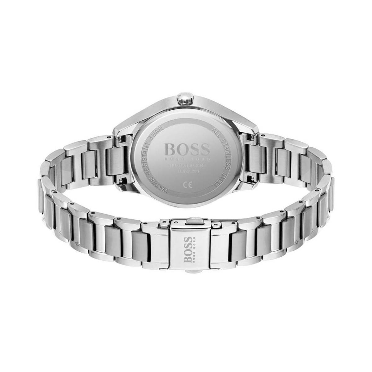 Buy Boss Grand Course Multifunction Blue Round Crystal Dial Womens ...