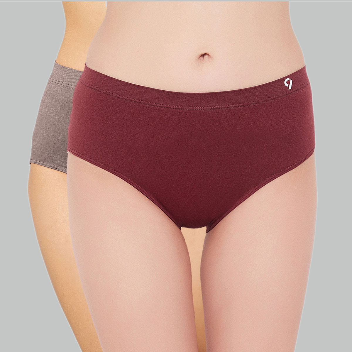 Buy C9 Airwear Seamless Combo Of Solid High Rise Hipster Panty For Women  (Pack of 2) Online