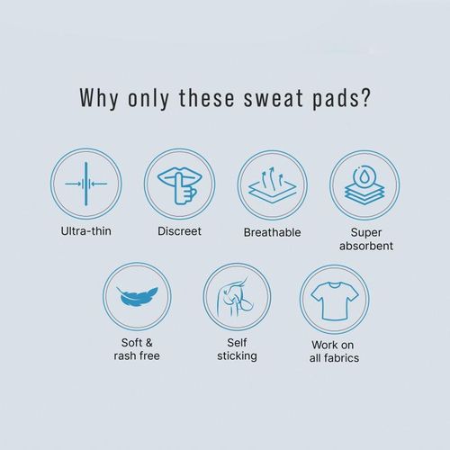 hexa hub weat Pads For Underarms Disposable Highly Absorbent Sweat Pads  Cotton Sweat Pads Price in India - Buy hexa hub weat Pads For Underarms  Disposable Highly Absorbent Sweat Pads Cotton Sweat