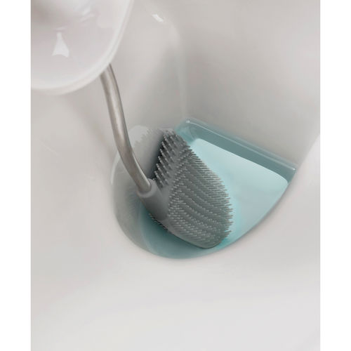 Flex™ Plus Toilet Brush with Storage Caddy - Gray