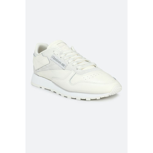 Reebok Unisex Classic Leather Running Shoes White (UK 5)