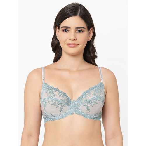 Buy Wacoal Embrace Lace Non-Padded Wired Lace Fashion Bra Grey Online