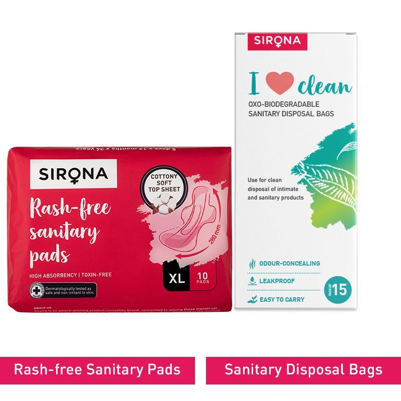 Pads - Buy Best Sanitary Napkins Online in India - Sirona