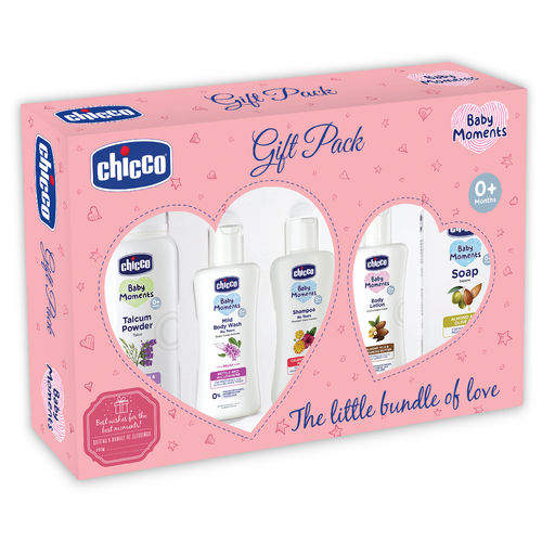 Chicco Baby Moments Talcum Powder, New Advanced Formula with