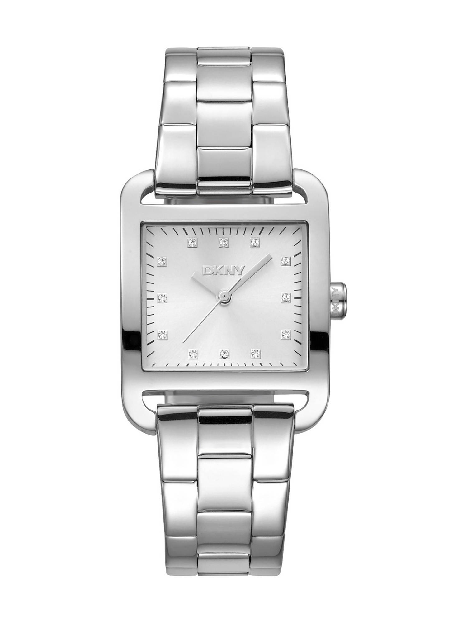 DKNY City Midi Analog Silver Square Dial Womens Watch - DK1L004M0045