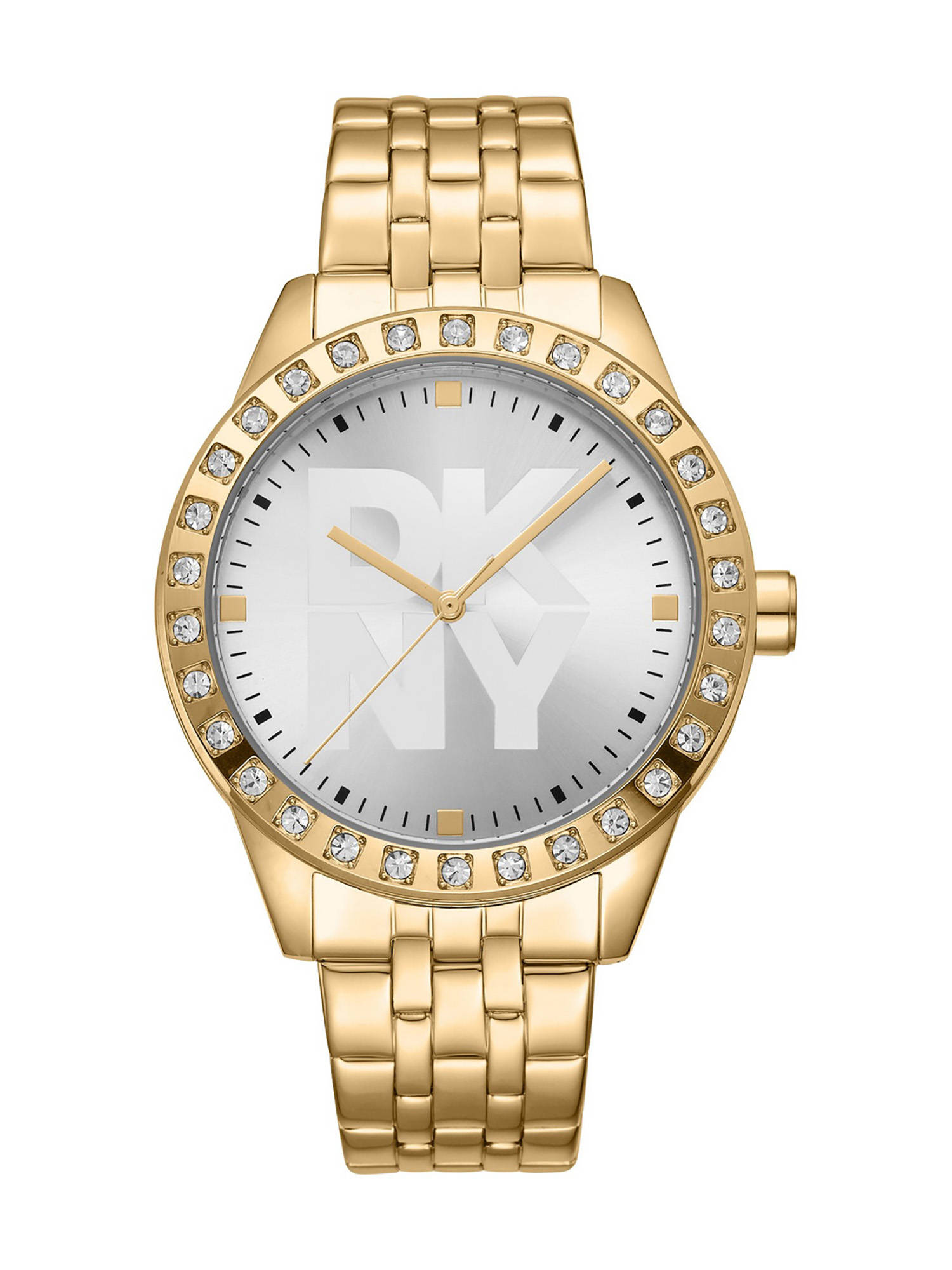 DKNY Parsons Glitz Analog Silver Round Dial Womens Watch - DK1L059M0055