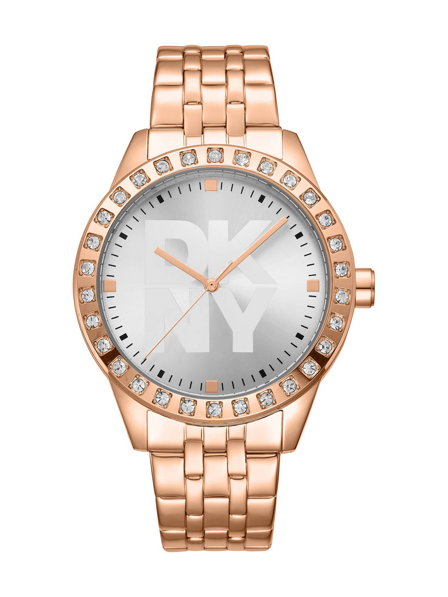 DKNY Parsons Glitz Analog Silver Round Dial Womens Watch - DK1L059M0065