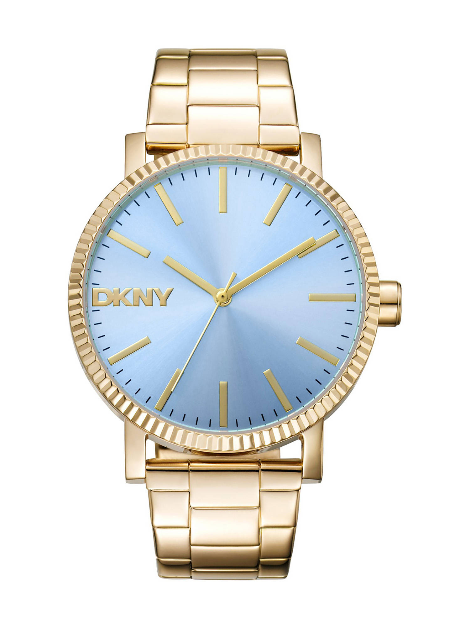 DKNY Soho Maxi Analog Light Blue Round Dial Womens Watch - DK1L034M0055