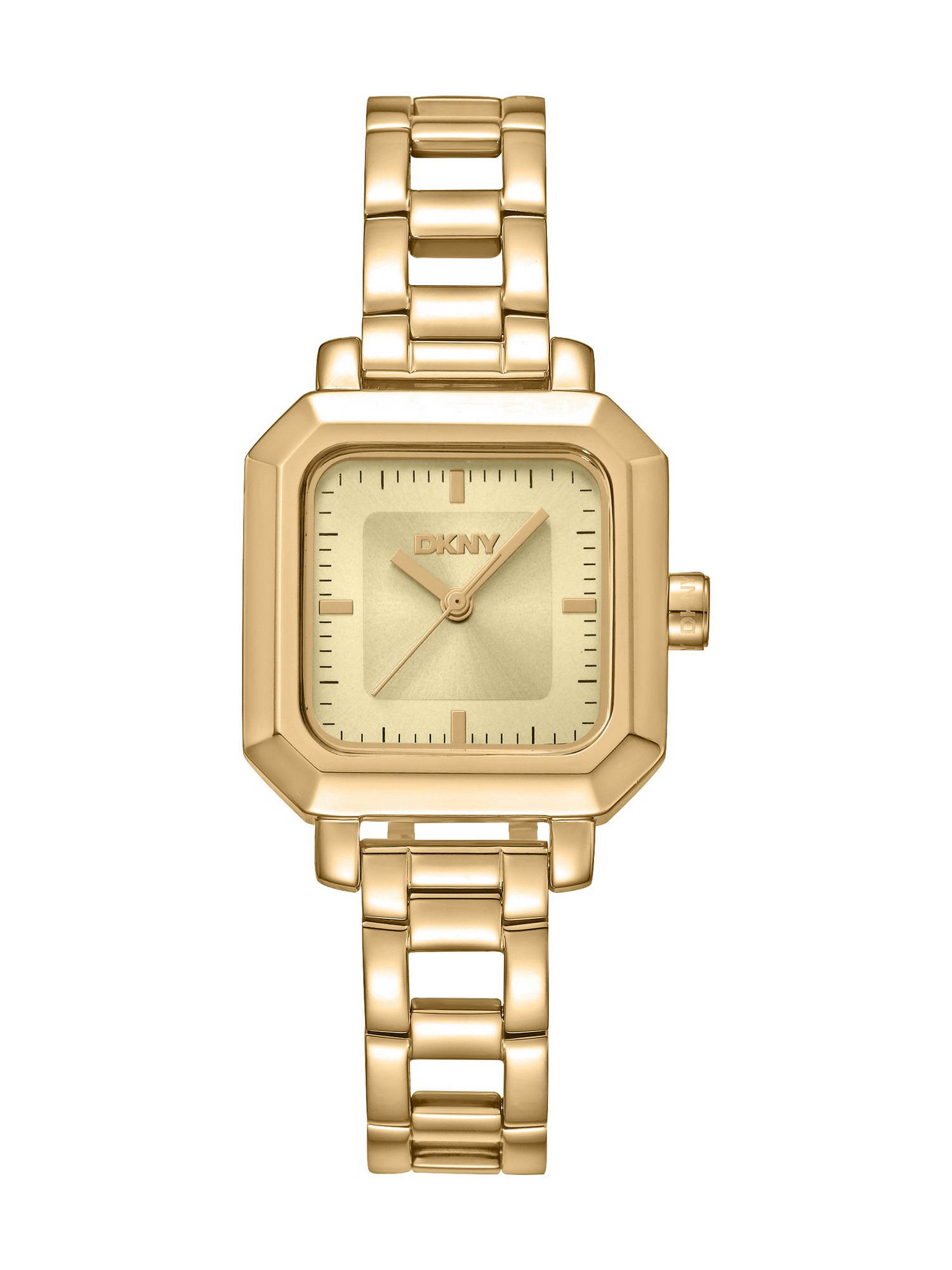 DKNY Urban Analog Champagne Square Dial Womens Watch - DK1L124M0035