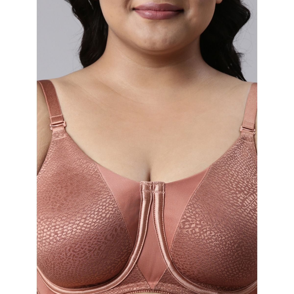Buy Enamor F124 Smoothening NonPadded Wired Full Coverage Minimizer Bra Online