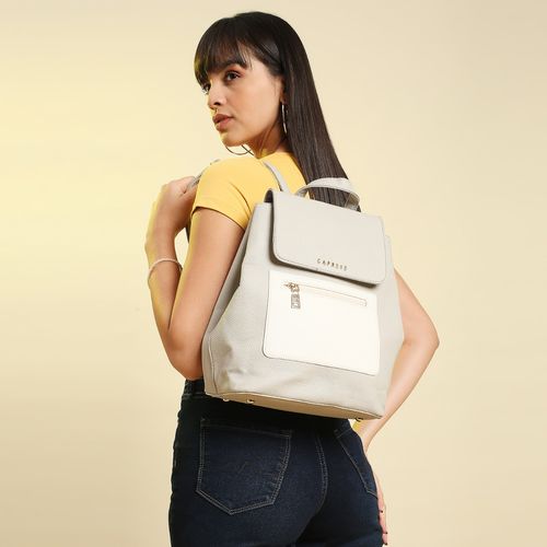 Buy Caprese Inessa Backpack Medium Grey Online