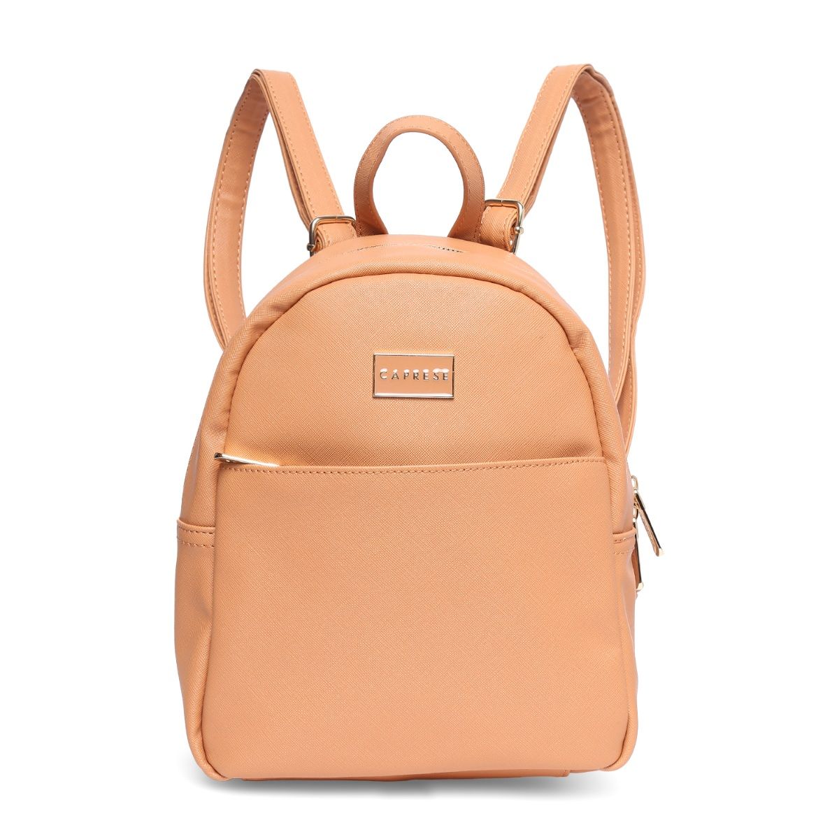 Buy Caprese Sabeena Backpack Medium Orange Online