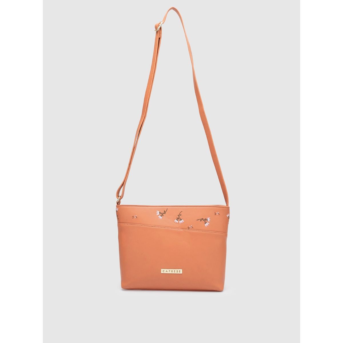 Caprese Adah Sling Bag Large Orange Buy Caprese Adah Sling Bag