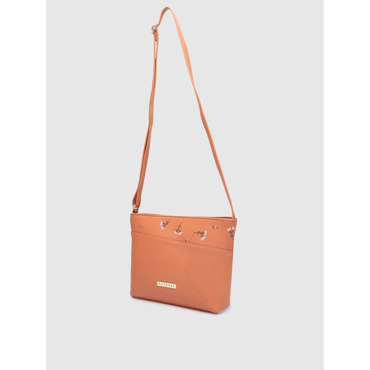 Caprese orange outlet sling bag