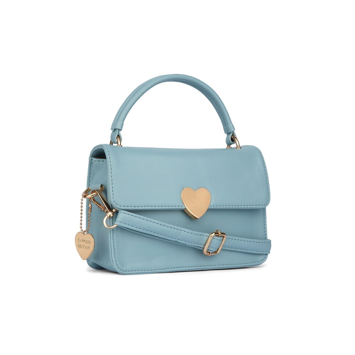 Caprese blue solid sling on sale bag