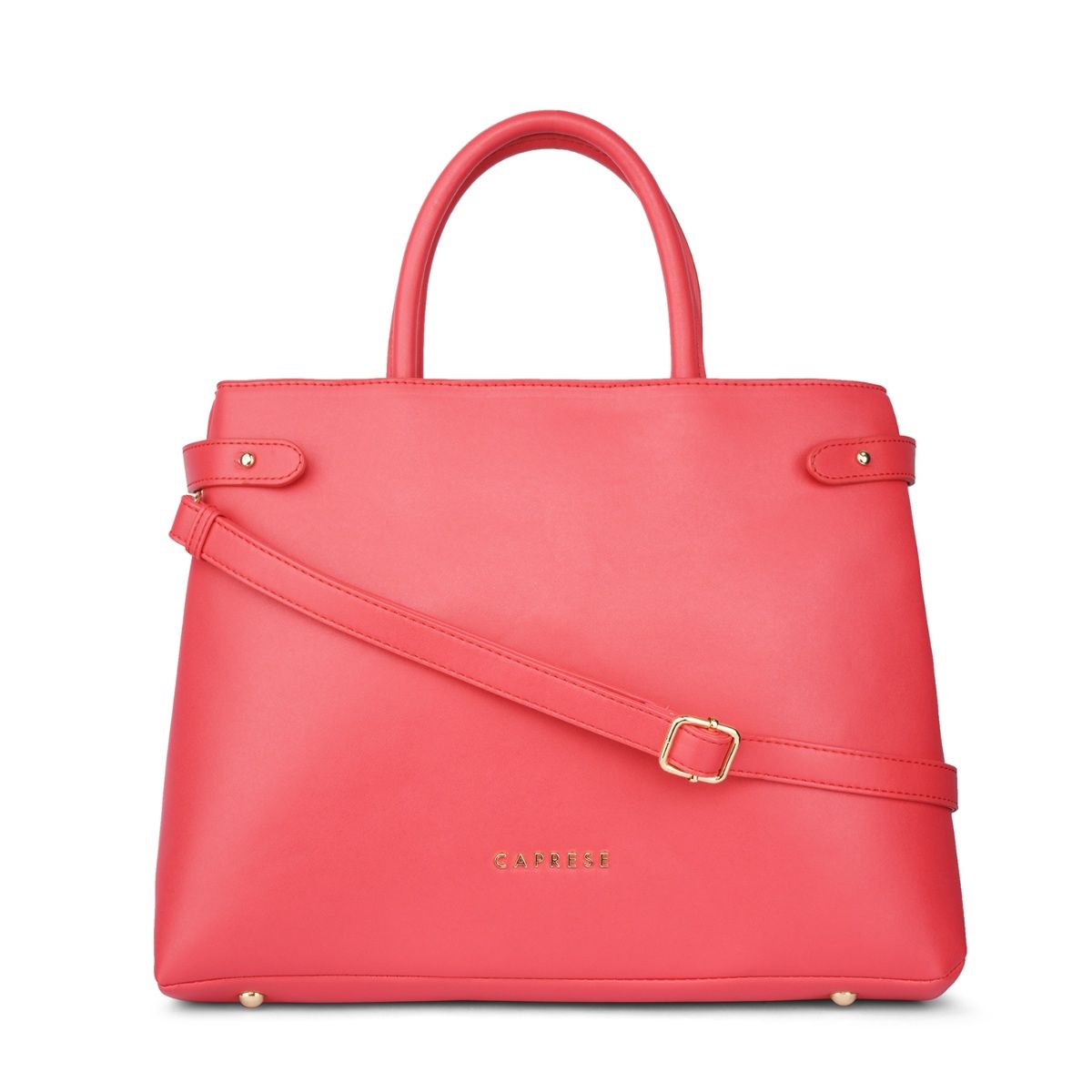 Buy Caprese Dorita Satchel Bag Small Red Online