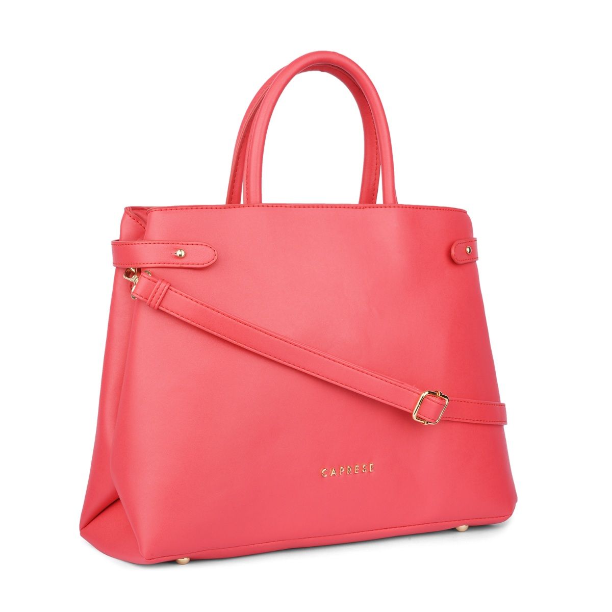 Caprese Dorita Satchel Bag Small Red: Buy Caprese Dorita Satchel Bag ...