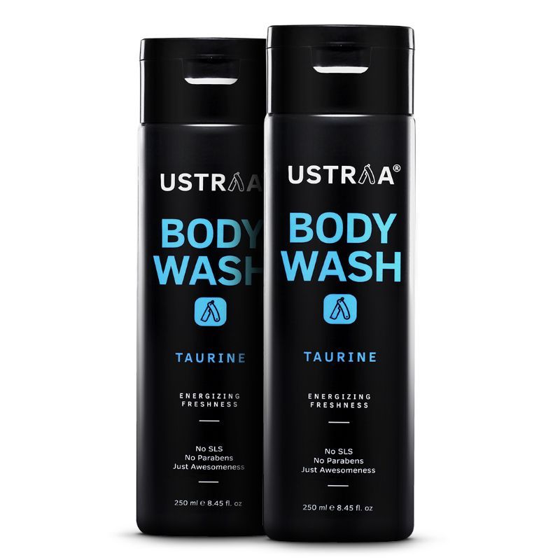 Ustraa Menthol Cooling Body Wash, Taurine (Pack of 2)