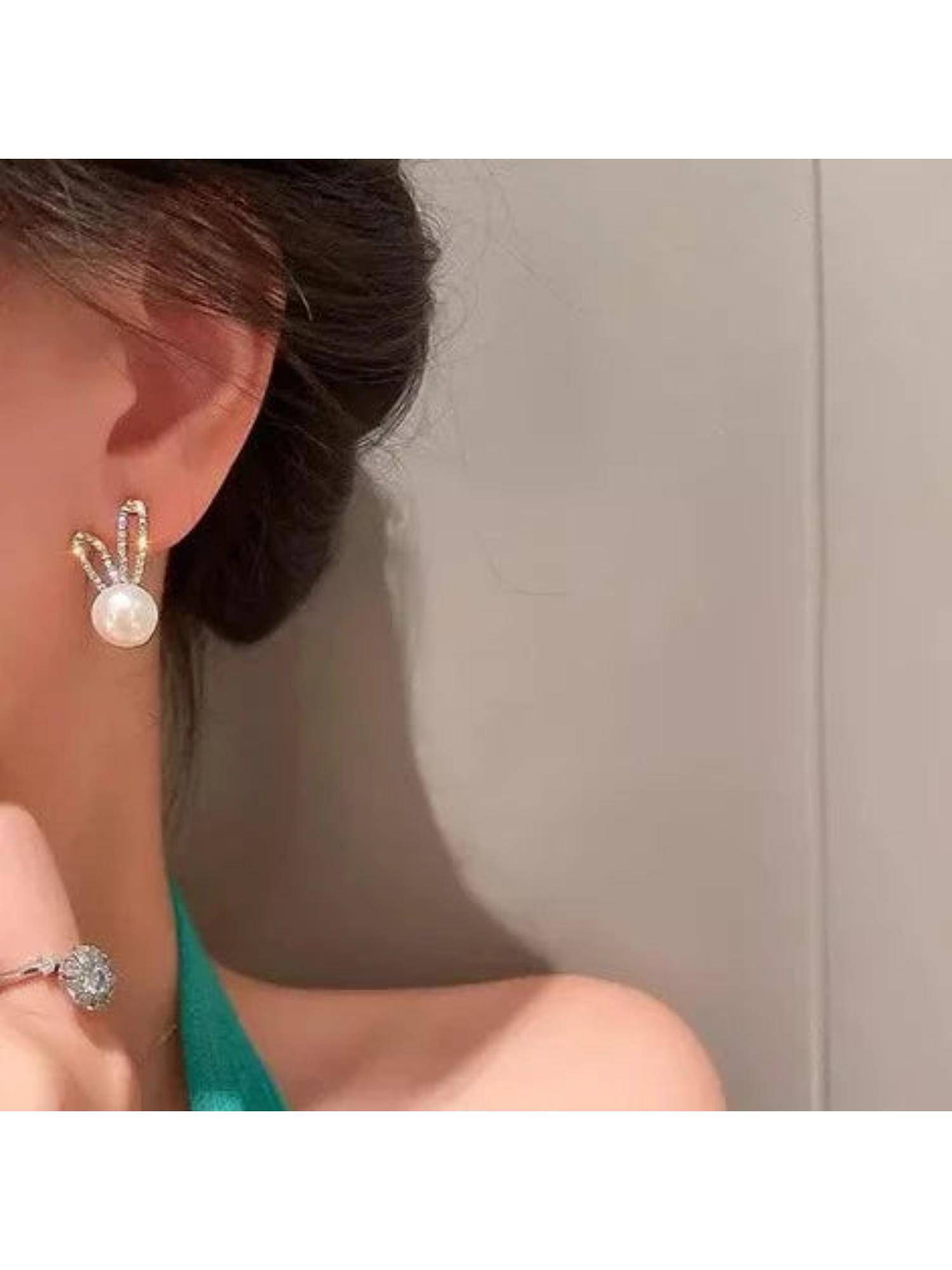 Salty Fairy Frost Pearl Earrings