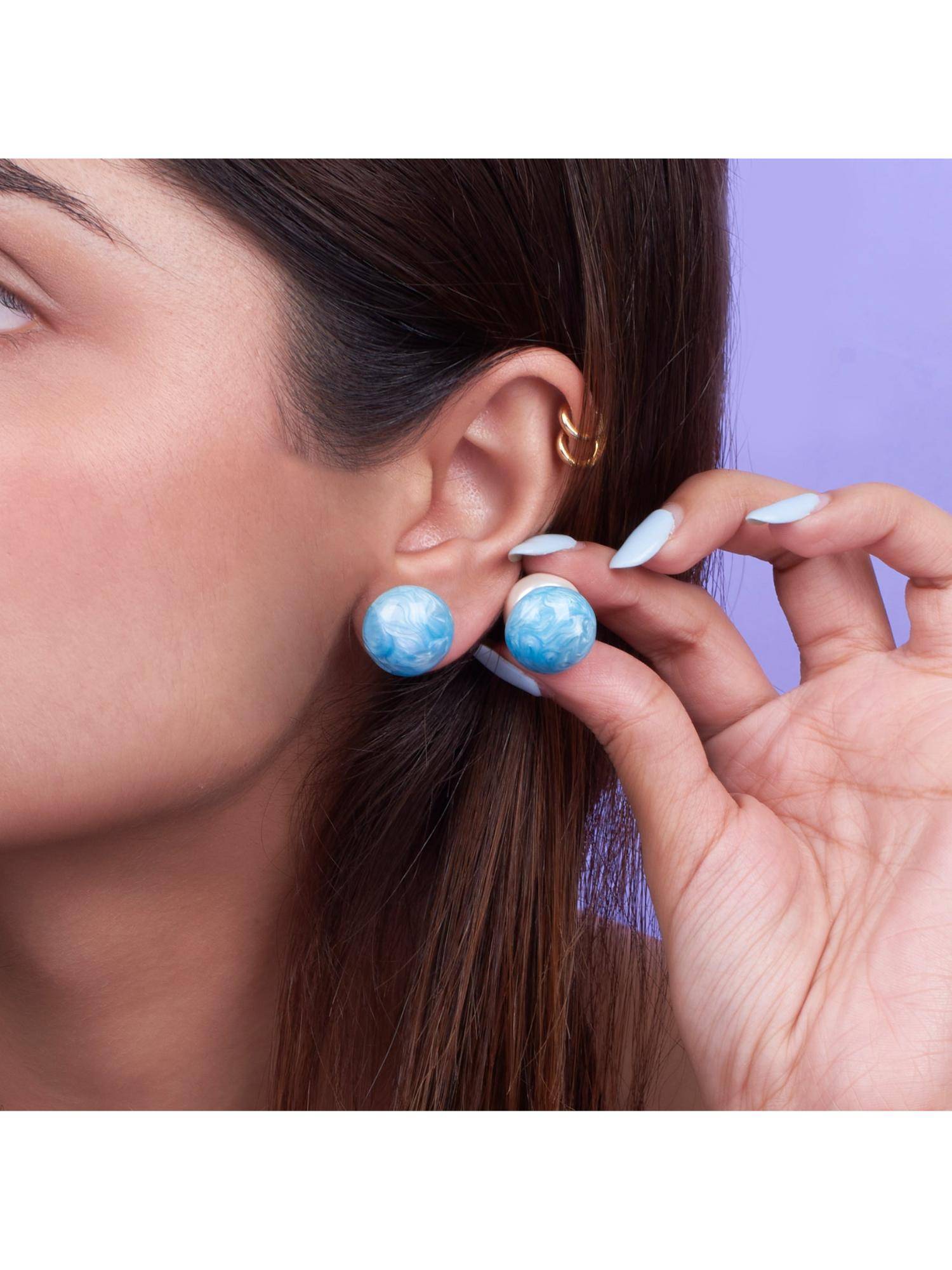 Salty Versatile Flip Gold Earrings