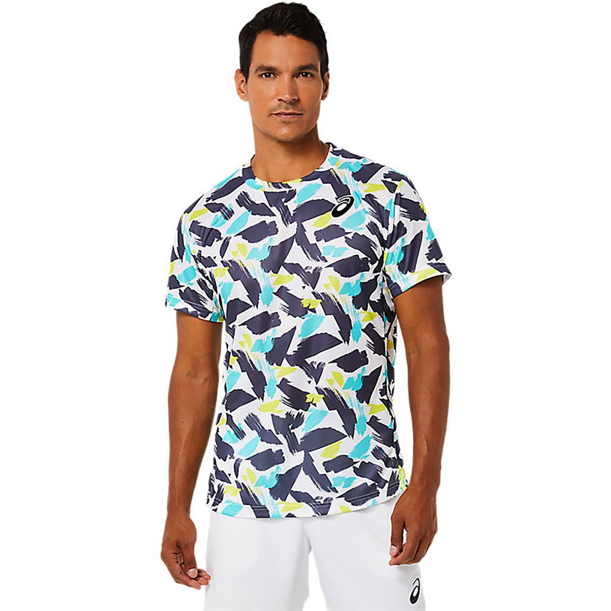 Asics Match Graphic Ss White Men Tennis 