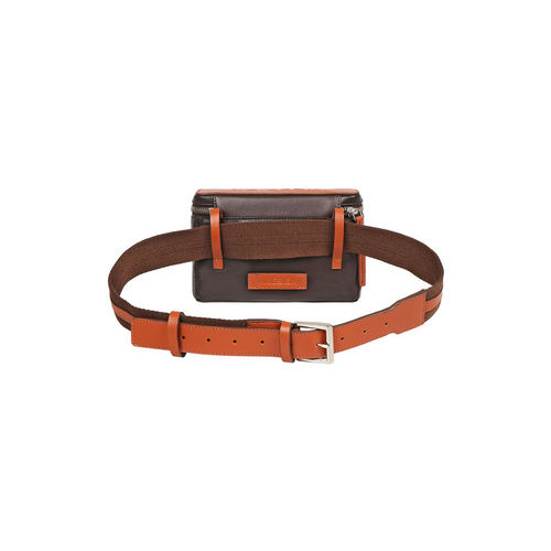 Buy Hidesign Lords 02-Belt Bag-Brown (S) Online
