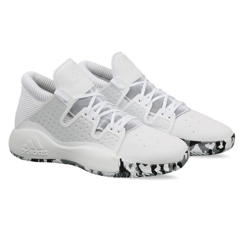 adidas Pro Vision White Basketball Shoes