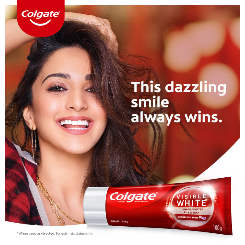 Colgate Visible White Teeth Whitening Toothpaste: Buy Colgate Visible ...