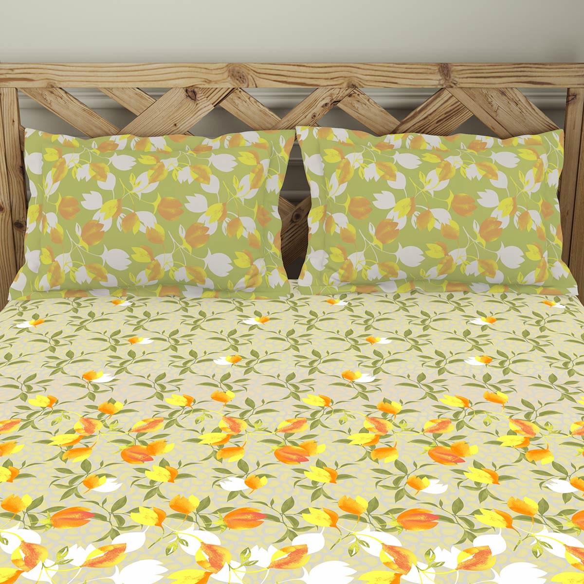 Spaces Cotton Bedsheets Double Soft Feel Skin Safe Breatheable Buy