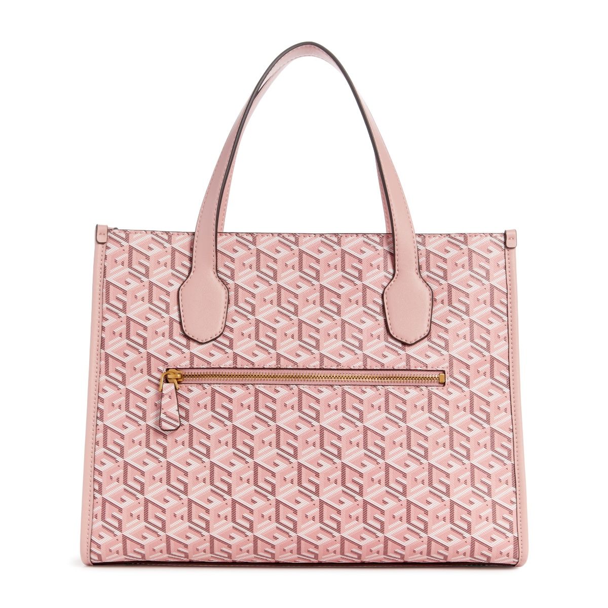 Buy GUESS Pink Silvana 2 Compartment Tote Bag Online