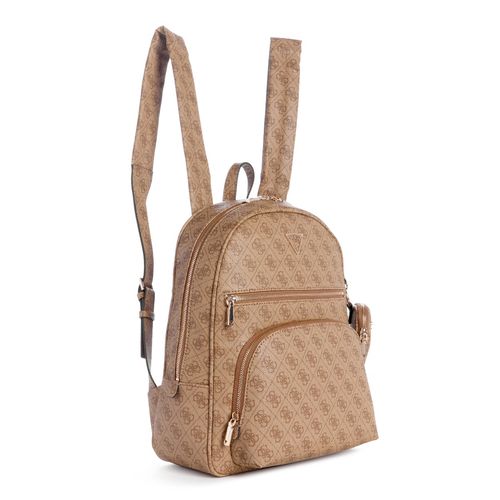 Guess Brown Power Play Large Tech Backpack