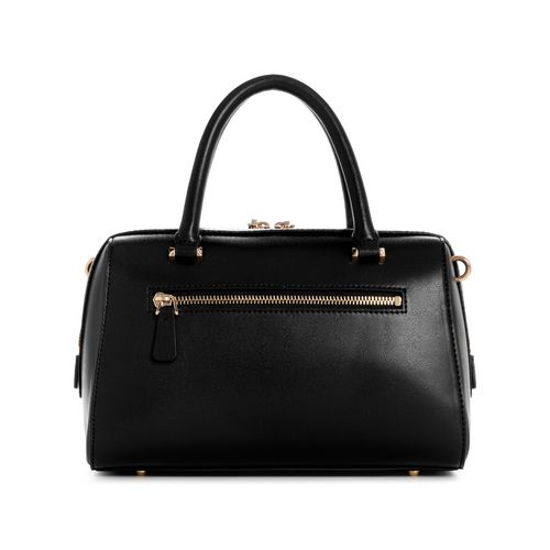 Guess Nelka Box Satchel, Logotipo Color Moca | Meses sin interés