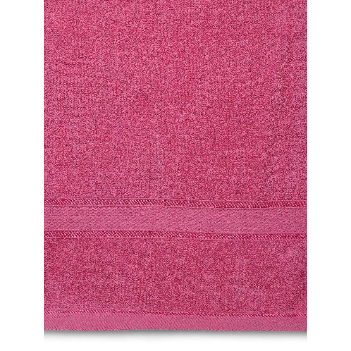 Buy Rubix Home 400 GSM Cotton Pink Bath Towel Online buy-rubix-home-400-gsm-cotton-pink-bath-towel-online