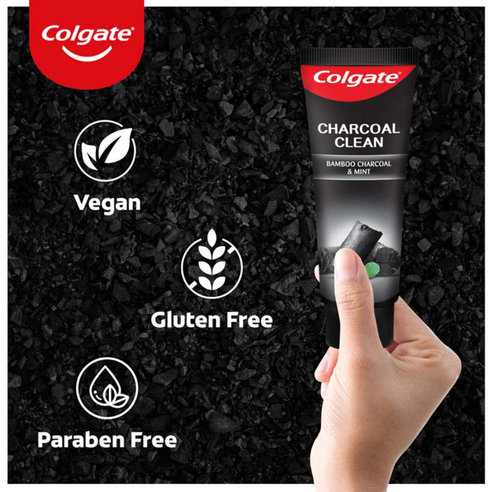 Colgate Charcoal Clean Toothpaste, Black Gel Paste (120gm) Buy Colgate