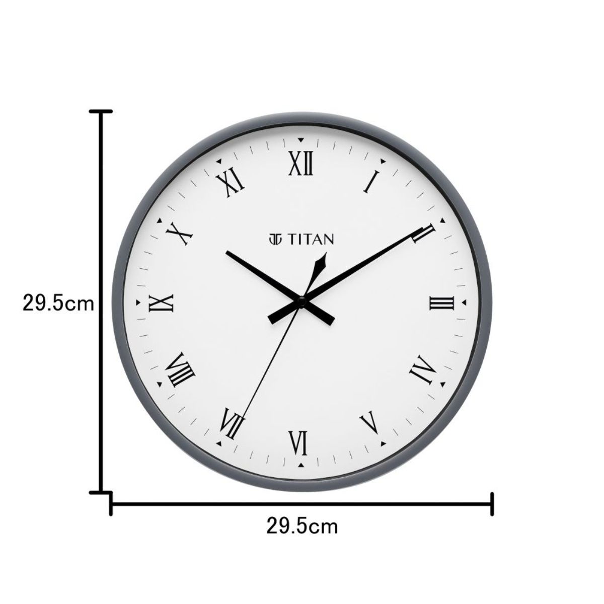 Titan silent wall online clock