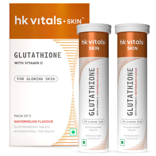 Buy HealthKart Hk Vitals Glutathione Effervescent Tablets - Watermelon Online Buy HealthKart Hk Vitals Glutathione Effervescent Tablets - Watermelon Online