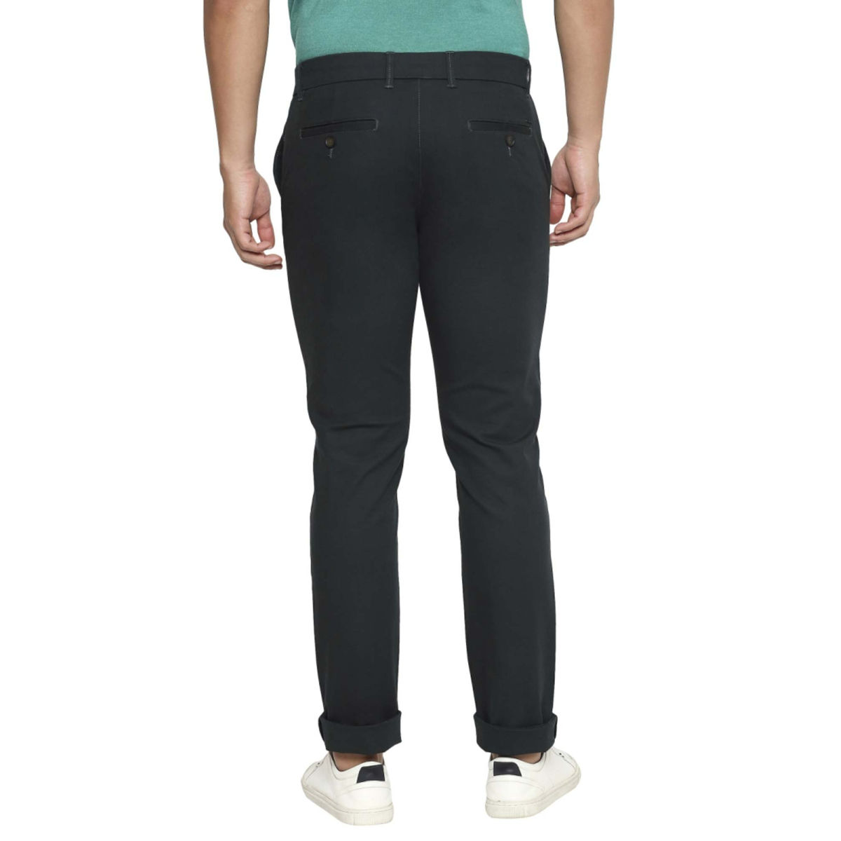 Buy Basics Beige Tailored Fit Flat Front Trousers for Men's Online @ Tata  CLiQ